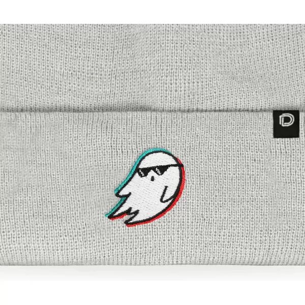 DALIX Embroidered Ghost Life Beanie