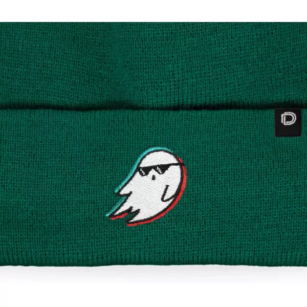 DALIX Embroidered Ghost Life Beanie
