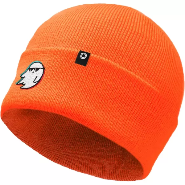 DALIX Embroidered Ghost Life Beanie