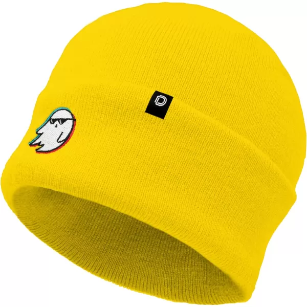 DALIX Embroidered Ghost Life Beanie