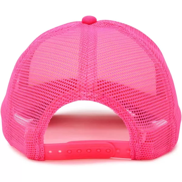 DALIX Embroidered Heartly Ghost Trucker Cap Hat Women