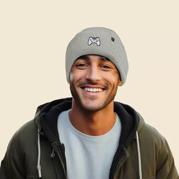 DALIX Game Controller Embroidered Beanie Cap Cotton Baseball Men