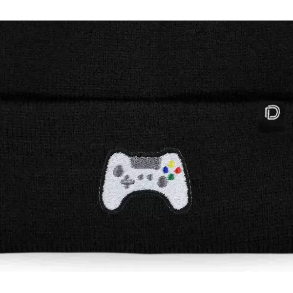 DALIX Game Controller Embroidered Beanie Cap Cotton Baseball Men