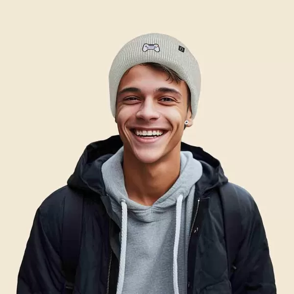 DALIX Game Controller Embroidered Beanie Cap Cotton Baseball Men