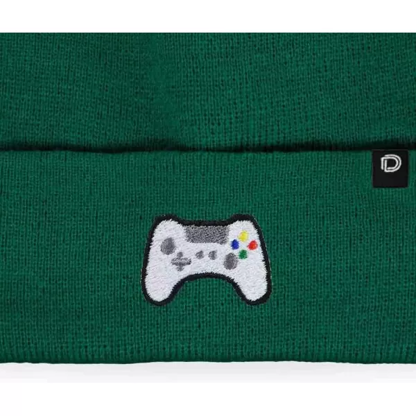 DALIX Game Controller Embroidered Beanie Cap Cotton Baseball Men