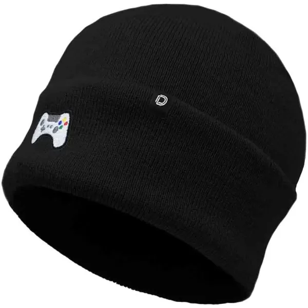 DALIX Game Controller Embroidered Beanie Cap Cotton Baseball Men