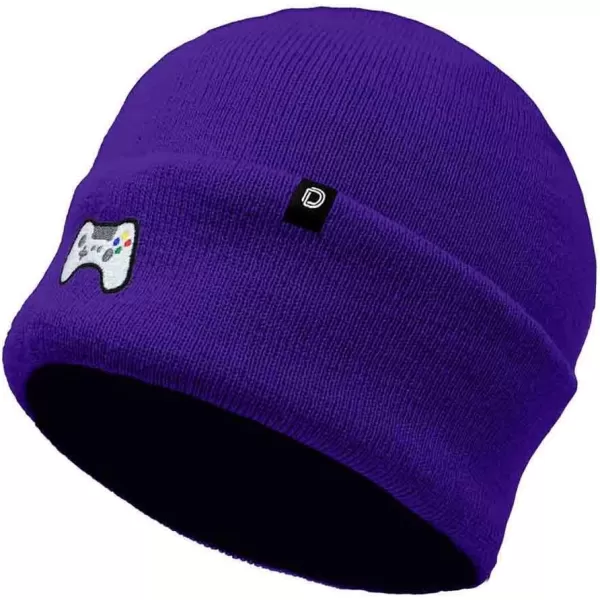 DALIX Game Controller Embroidered Beanie Cap Cotton Baseball Men