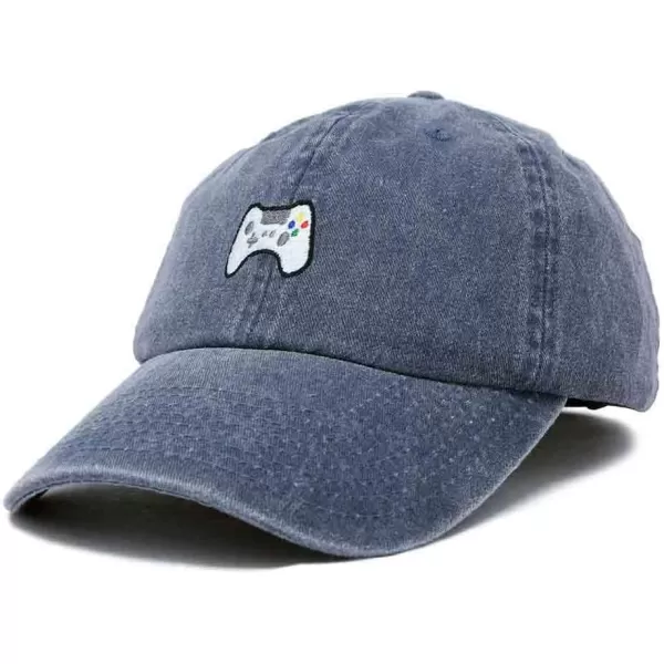DALIX Game Controller Embroidered Dad Cap Cotton Baseball Cap Men