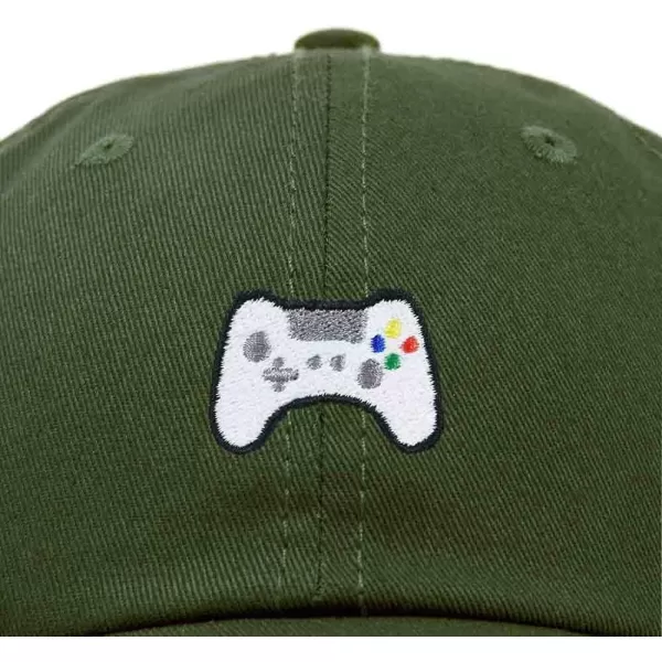 DALIX Game Controller Embroidered Dad Cap Cotton Baseball Cap Men
