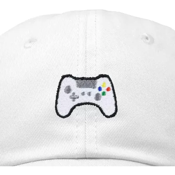 DALIX Game Controller Embroidered Dad Cap Cotton Baseball Cap Men