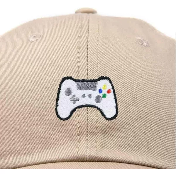 DALIX Game Controller Embroidered Dad Cap Cotton Baseball Cap Men
