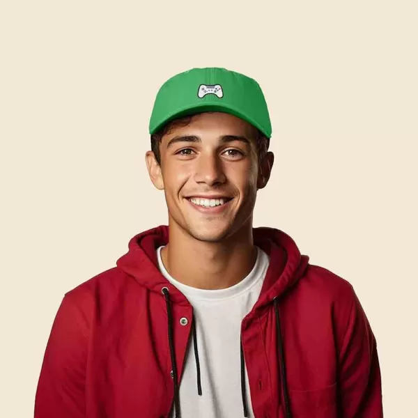 DALIX Game Controller Embroidered Dad Cap Cotton Baseball Cap Men