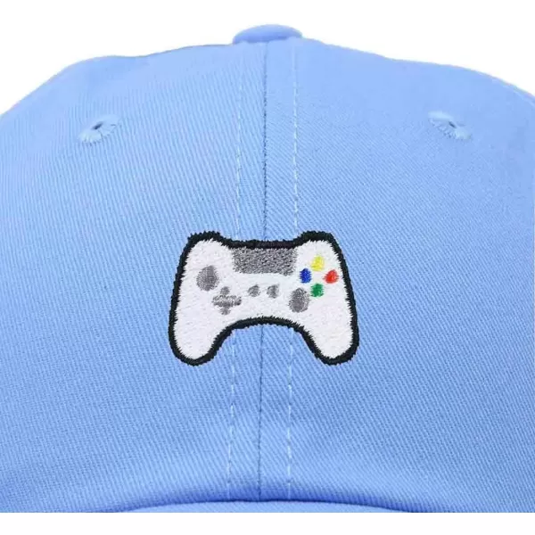 DALIX Game Controller Embroidered Dad Cap Cotton Baseball Cap Men