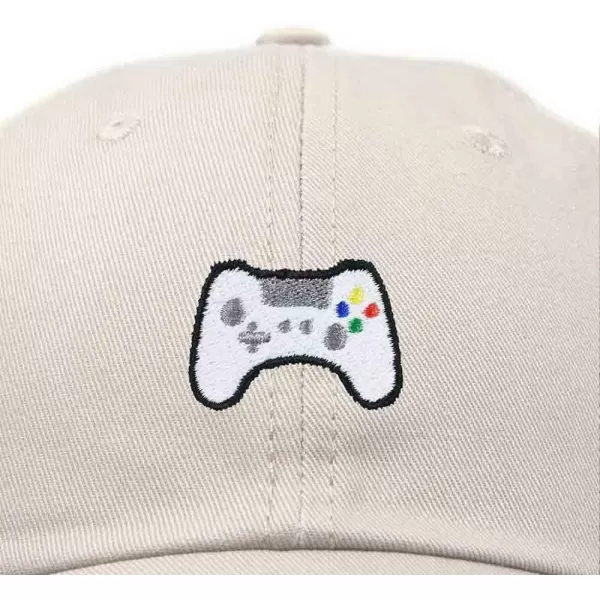 DALIX Game Controller Embroidered Dad Cap Cotton Baseball Cap Men