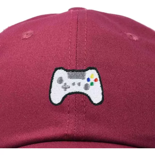 DALIX Game Controller Embroidered Dad Cap Cotton Baseball Cap Men
