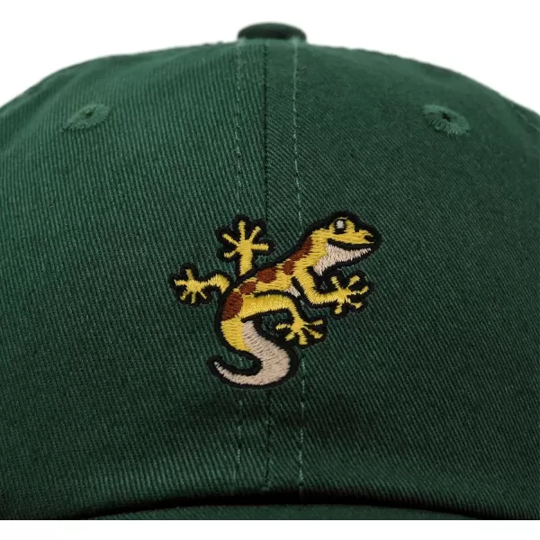 DALIX Gecko Cap Embroidered Mens Cotton Dad Hat Baseball Hat