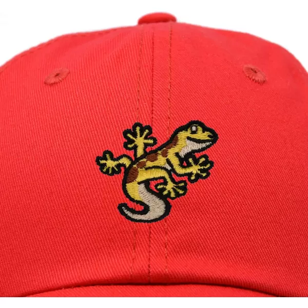 DALIX Gecko Cap Embroidered Mens Cotton Dad Hat Baseball Hat