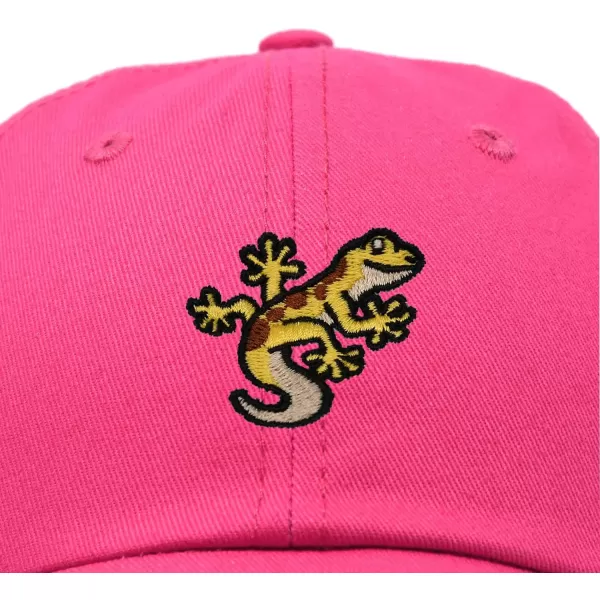 DALIX Gecko Cap Embroidered Mens Cotton Dad Hat Baseball Hat