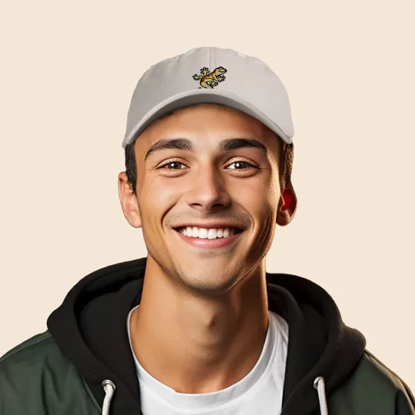 DALIX Gecko Cap Embroidered Mens Cotton Dad Hat Baseball Hat