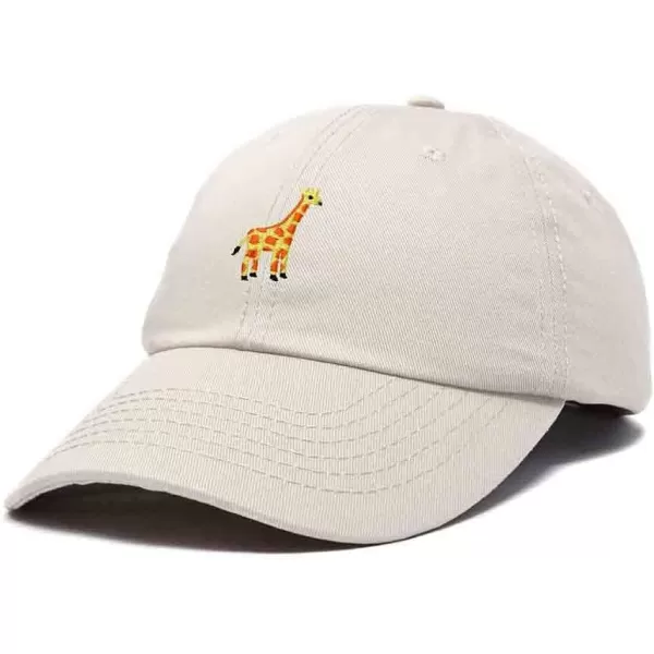 DALIX Giraffe Embroidered Dad Hat Cotton Baseball Cap Women