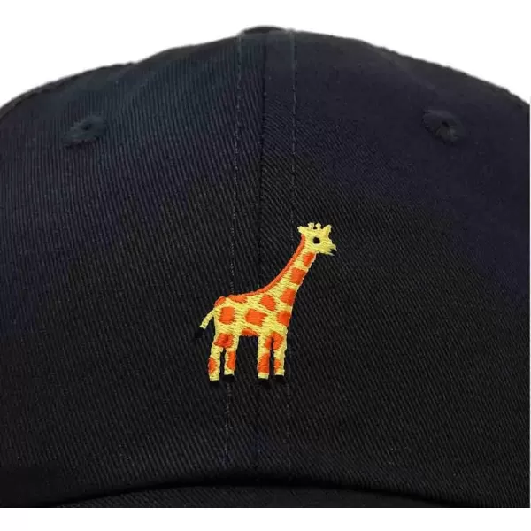 DALIX Giraffe Embroidered Dad Hat Cotton Baseball Cap Women