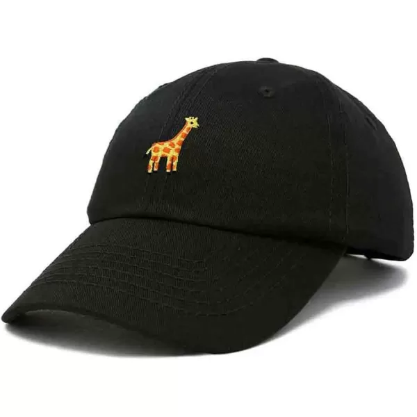 DALIX Giraffe Embroidered Dad Hat Cotton Baseball Cap Women