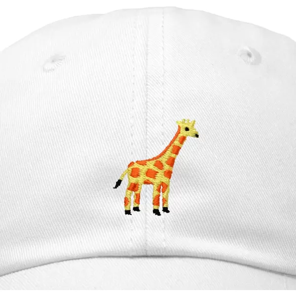 DALIX Giraffe Embroidered Dad Hat Cotton Baseball Cap Women