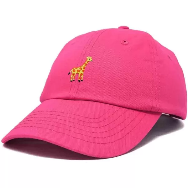DALIX Giraffe Embroidered Dad Hat Cotton Baseball Cap Women