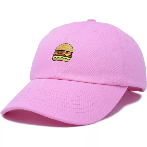 DALIX Hamburger Hat Cheeseburger Dad Baseball Cap Gift