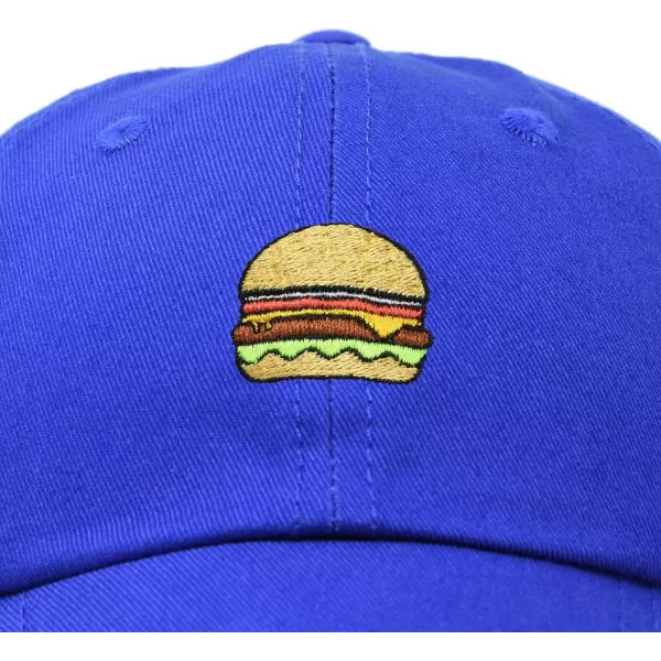 DALIX Hamburger Hat Cheeseburger Dad Baseball Cap Gift