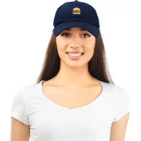 DALIX Hamburger Hat Cheeseburger Dad Baseball Cap Gift