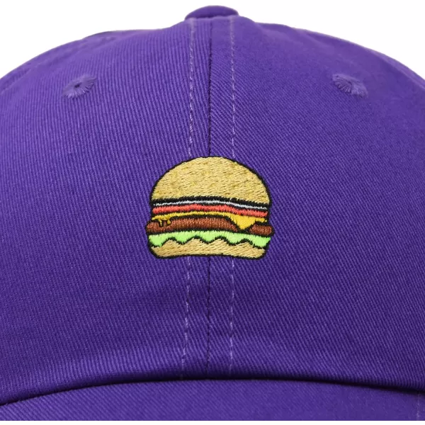 DALIX Hamburger Hat Cheeseburger Dad Baseball Cap Gift