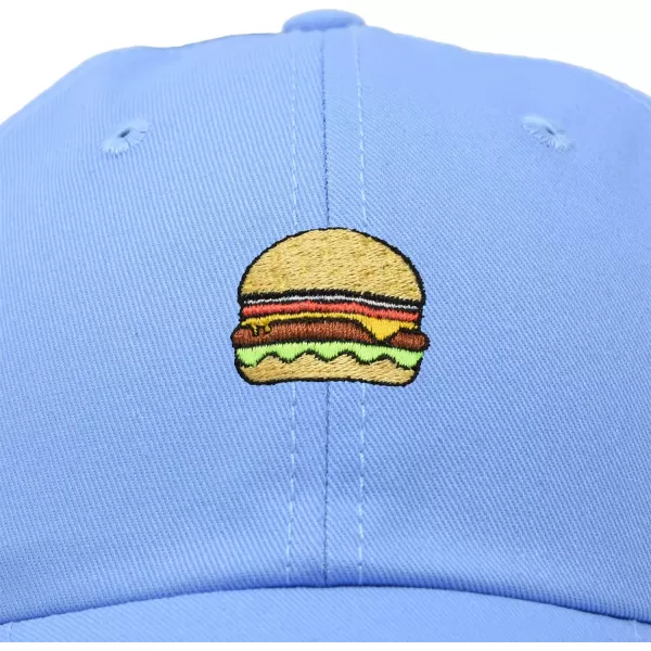 DALIX Hamburger Hat Cheeseburger Dad Baseball Cap Gift