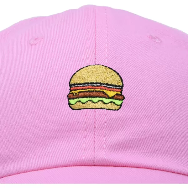 DALIX Hamburger Hat Cheeseburger Dad Baseball Cap Gift