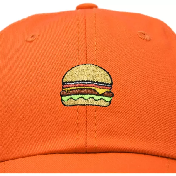 DALIX Hamburger Hat Cheeseburger Dad Baseball Cap Gift
