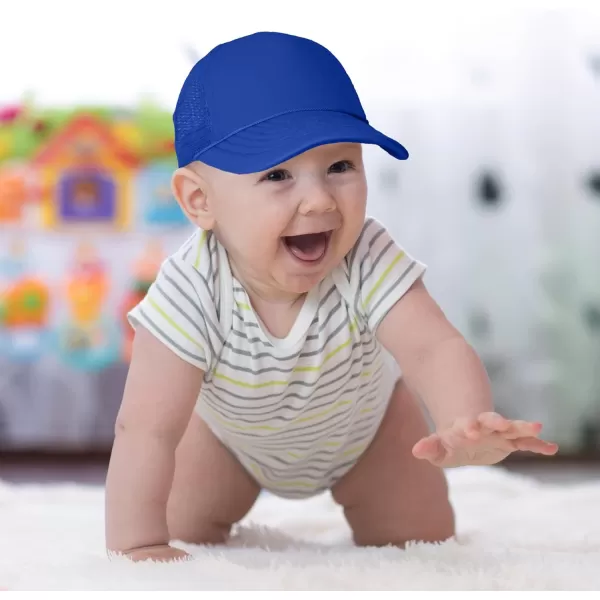 DALIX Infant Trucker Hat Baby Girl Boys Cap Extra Small Kids Children Adjustable