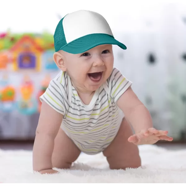 DALIX Infant Trucker Hat Baby Girl Boys Cap Extra Small Kids Children Adjustable