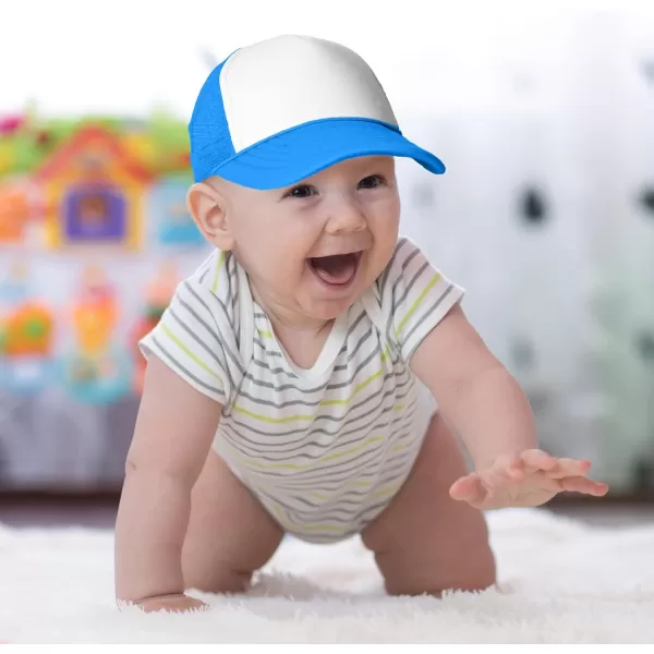 DALIX Infant Trucker Hat Baby Girl Boys Cap Extra Small Kids Children Adjustable