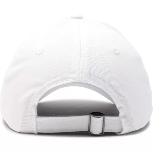 DALIX Initial Hat Letter C Womens Baseball Cap Monogram Cursive Embroider