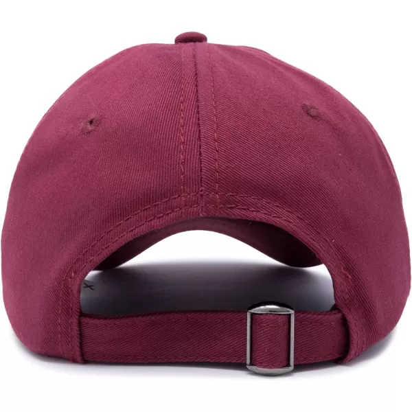 DALIX Initial Hat Letter L Womens Baseball Cap Monogram Cursive Embroider