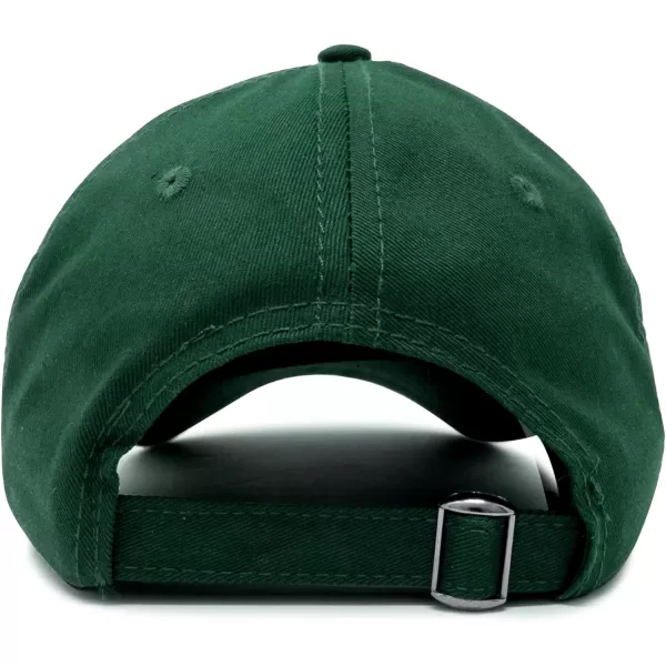 DALIX Initial Hat Letter L Womens Baseball Cap Monogram Cursive Embroider