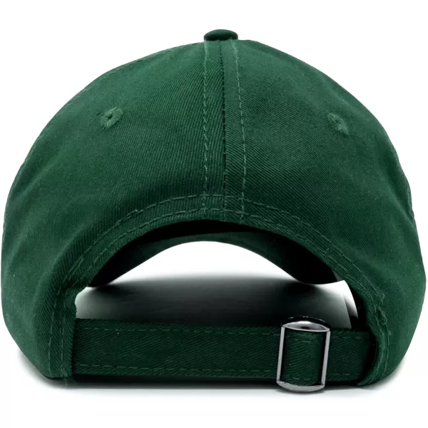 DALIX Initial Hat Letter S Womens Baseball Cap Monogram Cursive Embroider