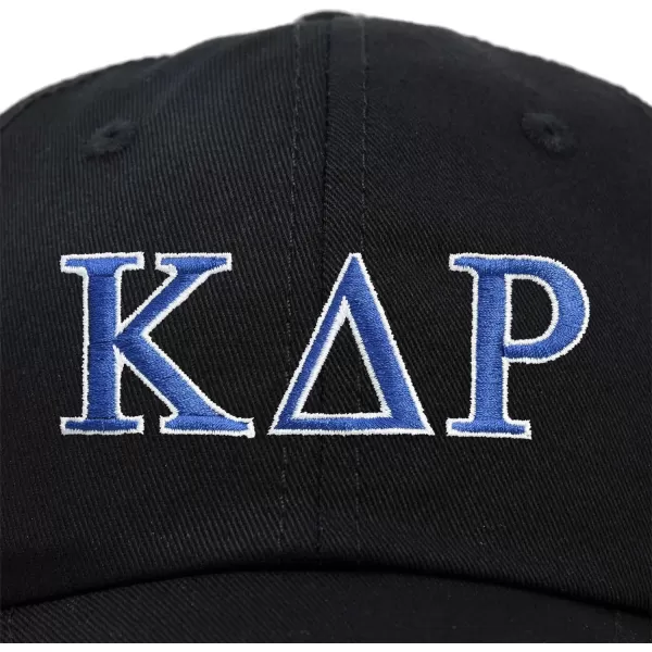 DALIX Kappa Delta Rho Greek Letters Ball Cap Embroidered Fraternity Hat