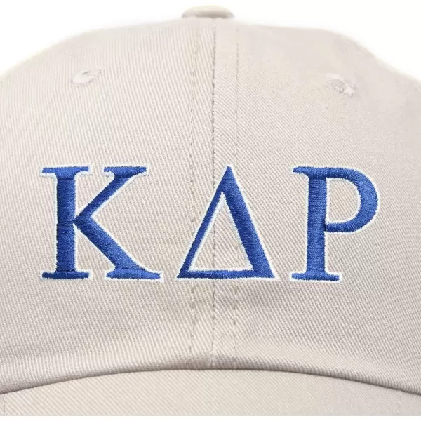 DALIX Kappa Delta Rho Greek Letters Ball Cap Embroidered Fraternity Hat