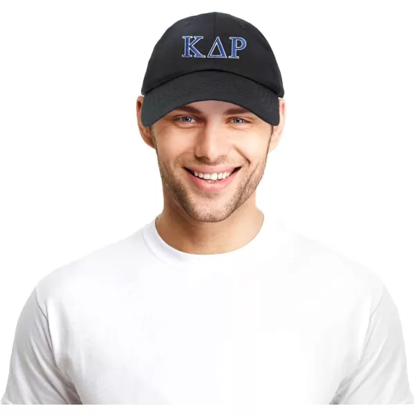 DALIX Kappa Delta Rho Greek Letters Ball Cap Embroidered Fraternity Hat
