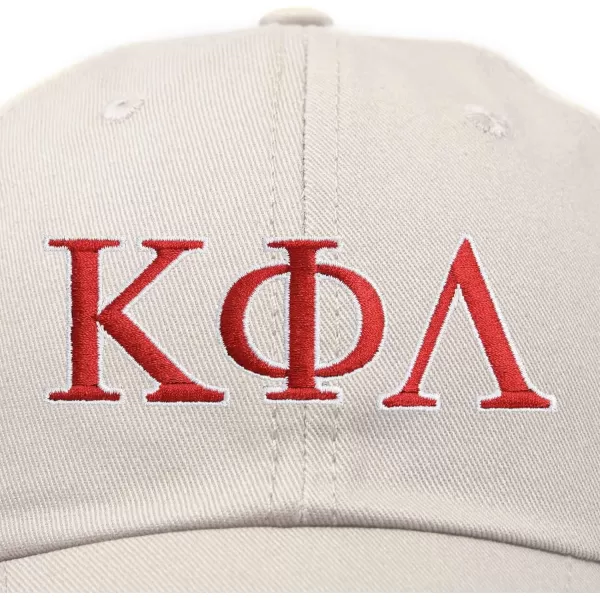 DALIX Kappa Phi Lambda Greek Letters Hat Womens Sorority Baseball Cap