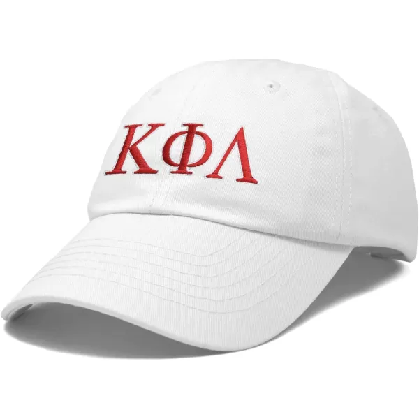 DALIX Kappa Phi Lambda Greek Letters Hat Womens Sorority Baseball Cap