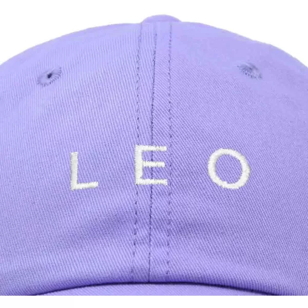 DALIX Leo Dad Hat Embroidered Zodiac Astrology Cotton Baseball Cap