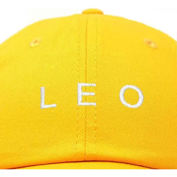 DALIX Leo Dad Hat Embroidered Zodiac Astrology Cotton Baseball Cap