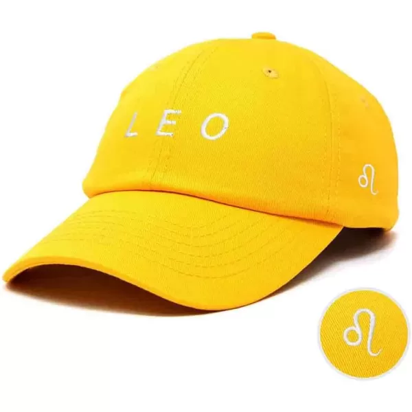 DALIX Leo Dad Hat Embroidered Zodiac Astrology Cotton Baseball Cap